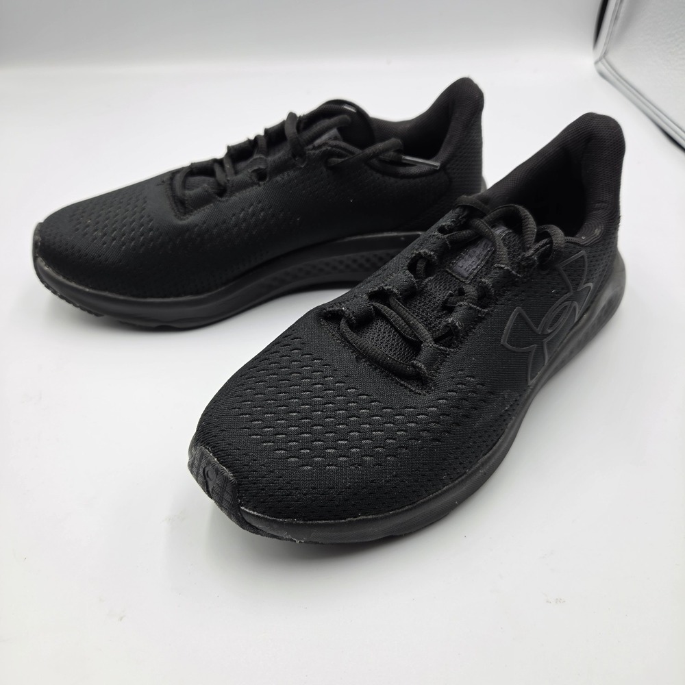 Under Armour Charged Assert 9 Wide D Women's Running Shoes Size 8 Black